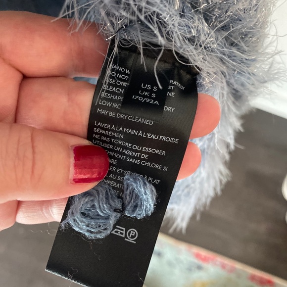 Anthropologie Powder Blue Long Cardi - Picture 5 of 7